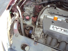 2005 HONDA CR-V LX, 2.4L AUTO ,COLOR RED, STK A15190